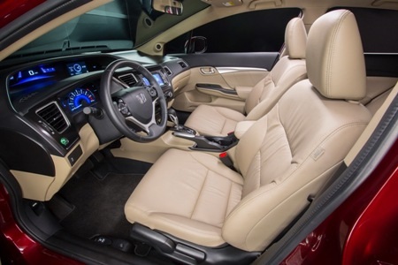 Cận cảnh xe Honda Civic 2013 - 16 Xe Civic 2013 phiên bản Coupe Si:
